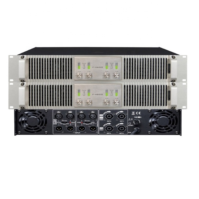 F 2U Power Amplifier Power Amplifier 4Ch Power Amplifier Board 700W