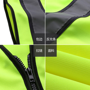 Likai Reflective Safety Vest Xl High Visibility With Pockets For Construction And Patrol Use - Product Image 4