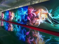 Pantalla LED de Pared para Exteriores, Conjunto Completo de 4x3m, Panel de Pantalla LED de Alquiler P3.91mm, Pantalla LED para Escenarios