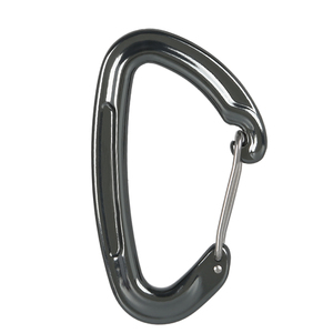 Équipement d'escalade 24kN Quickdraw avec sangle super résistante et 2 mousquetons pour l'escalade en montagne, certifié UIAA CE - Product Image 2