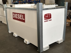 Réservoir de carburant portable SUMAC de 500 gallons en acier au carbone, 1000 <span class=keywords><strong>litres</strong></span>, 2000 <span class=keywords><strong>litres</strong></span>, de haute qualité, avec pompe pour la distribution d'essence et de diesel - Product Image 4