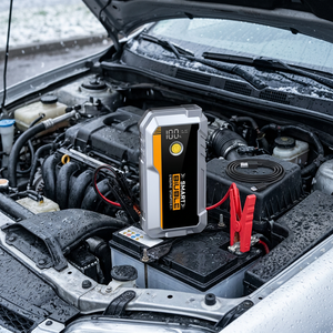 Démarreur de voiture multifonction 3000A avec lumière LED, pompe à air, écran numérique, système de démarrage avancé - Product Image 1