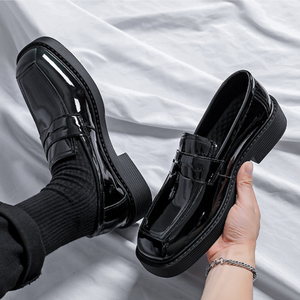 Mocassins en cuir véritable pour homme, tendance, légers, confortables, respirants, pour un usage quotidien, design moderne et élégant - Product Image 6