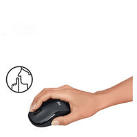 Logitech M240 Mouse nirkabel Bluetooth, tetikus kantor tanpa kabel bisu bisnis rumah untuk bisnis 100%