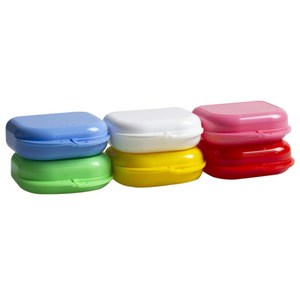 Estuche para Retenedores Dentales con Orificios de Ventilación, 12 Unidades, Multicolor, para Oficina y Viajes - Product Image 3