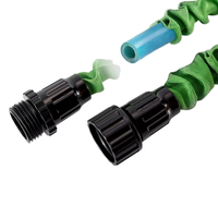 Tuyau d'arrosage extensible de 100 pieds, conception de jardin en laiton massif, tuyau d'arrosage robuste, enrouleur de tuyau d'eau vert en ABS, plantation certifiée ANSI