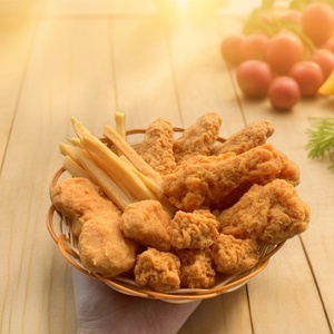 ชุดโปรโมชั่นจำลองไก่ทอด KFC อเมริกัน ไก่เนื้อเทียม ไก่ทอดกรอบ ไก่ชิปส์ สำหรับจัดแสดงหน้าร้าน - Product Image 2