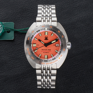 Montre de plongée personnalisée HEIMDALLR Tactical Frog pour homme, mouvement automatique, boîtier en acier inoxydable, résistante à l'eau jusqu'à 200 m - Product Image 1