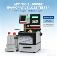 Analyseur de perte de vapeur d'huile lubrifiante ASTM D5800 DIN51581 ADDITION Lab Automatic Noack B, testeur de perte de vapeur