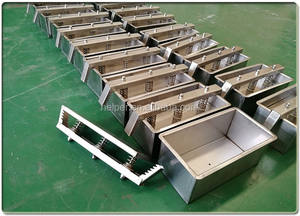 상업용 304 스테인리스 스틸 베이컨 및 햄 프레스 몰드, 쉬운 탈형 디자인 - Product Image 4