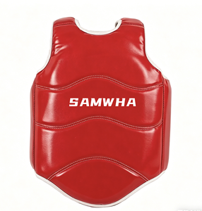 Protector de Pecho y Cintura para <span class=keywords><strong>Boxeo</strong></span>, Taekwondo, Karate, Sanda, OEM, para Adultos y Niños, MMA, <span class=keywords><strong>Material</strong></span> PU, para Todas las Estaciones - Product Image 5