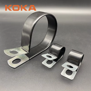 Chất lượng tốt nhúng nóng ống mạ kẽm kẹp điện kẽm p loại PVC bọc cáp kẹp - Product Image 5