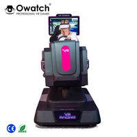 Guangzhou VR fabricant 1 joueur course de voiture simulateur de conduite course de voiture machine de jeu d'arcade