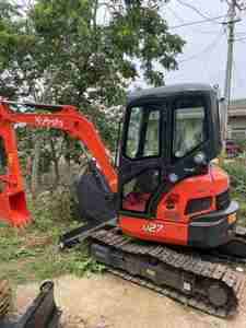 Mini-pelles Kubota U27-4 1T 2T Diesel Hydraulique, Petites Pelles sur Chenilles, Micro-Pelles, Mini-Pelles Kubota U20 U25 U27 U35 - Product Image 3
