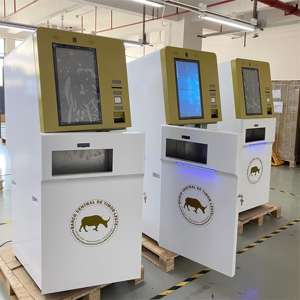 เครื่องแปลงสกุลเงินต่างประเทศเ<span class=keywords><strong>ค</strong></span>รื่องหมุนเวียนเงินสดเครื่องพิมพ์หน้าจอสัมผัสเครื่องรับเงินสดตู้แลกเปลี่ยนธนบัตร - Product Image 6