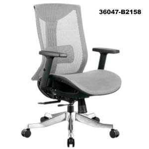 Silla de oficina en casa, muebles de oficina ejecutiva, silla de oficina de malla con respaldo medio, 36047-B2206 - Product Image 4