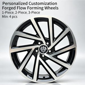 ล้อแม็กซ์ Flowtone ขอบอัลลอยด์ ล้อแท้ ขนาด 17 18 นิ้ว 5x112 5x100 สำหรับรถยนต์ VW Beetle Bora Fox Golf IV Polo T-Cross Vento - Product Image 2