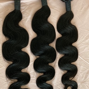 Offres de lots de cheveux brésiliens Remy 100% naturels, double trame, tissage machine, qualité 9A/10A, plusieurs textures disponibles - Product Image 5