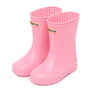 I bambini delle ragazze anatra di stampa su misura in pvc impermeabile rainboots stivali di gomma stivali da <span class=keywords><strong>pioggia</strong></span> per i bambini - Product Image 6