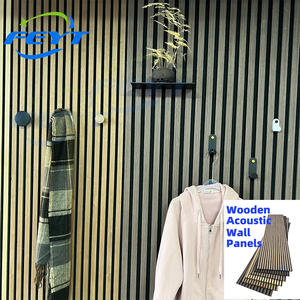 FEYT Vente en gros de panneaux en bois <span class=keywords><strong>Woodup</strong></span> Akupanel pour crochets, panneaux muraux en MDF adaptés aux crochets, accessoires de décoration pour la décoration intérieure, insonorisation - Product Image 2