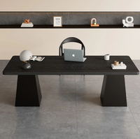Bureau de travail ergonomique en bois massif, durable et minimaliste pour le bureau à domicile
