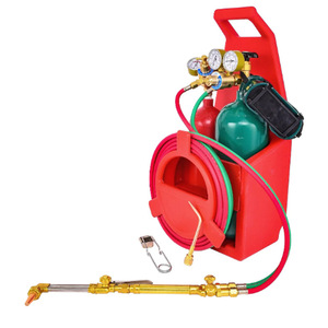 Portable Copper & Brass <b>Tank</b> Welding Cutting Regulator Torch <b>Kit</b> for Industrial American-Style Gas Cylinder Welding and Cutting - Product Image 1