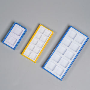 Caja de embalaje de plástico con inserto de <span class=keywords><strong>carburo</strong></span> dentado de diseño perfecto clásico para herramienta de corte CNC Caja de embalaje de plástico para brocas - Product Image 4