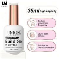 UNIGEL – Kit de Gel UV/LED Constructeur 35ml en Gros, Sans HEMA, Non Toxique, Écologique, pour Extension d'Ongles, Usage Professionnel en Salon, OEM ODM Personnalisé