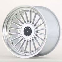Jantes classiques à 20 rayons avec lèvre polie, 18-19 pouces, en alliage d'aluminium, design concave, jantes 5X120 PCD pour Alpina BMW E36 E46 E90 E39
