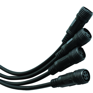 4ピン電気ワイヤーハーネスIP67 IP68防水コネクタケーブルLEDストリップライト自動車産業用 - Product Image 1