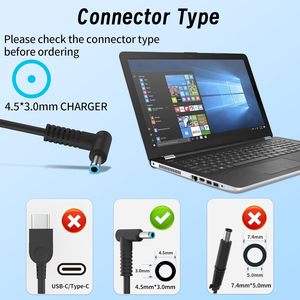 อะแดปเตอร์โน้ตบุ๊กสำหรับ HP รุ่น Corporate Procurement 65W, 19.5V 3.33A, หัวปลั๊กสีน้ำเงินขนาด 4.5x3.0 มม., สั่งซื้อจำนวนมาก ได้รับการรับรองมาตรฐาน CE UL FCC KC - Product Image 3