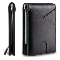 Porte-cartes pour hommes et femmes, pochette anti-vol RFID et portefeuille