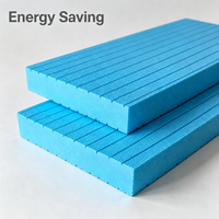 Panneau extrudé XPS pour l'isolation des murs de garage et de sous-sol, polystyrène à cellules fermées, conductivité thermique 0,034 W/mK, résistant à la compression