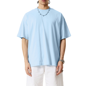 Camiseta de Hombre al por Mayor con Logotipo Personalizado, de Algodón Premium, Estilo Vintage, Holgada, con Hombros Caídos, TKAN1073 - Product Image 2