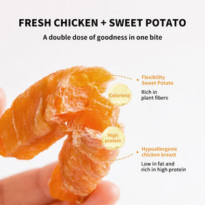 Friandises pour chiens en gros, personnalisées, <span class=keywords><strong>de</strong></span> haute qualité, rouleaux <span class=keywords><strong>de</strong></span> canard aux saveurs variées, riches en protéines, sans céréales, pour une santé optimale <span class=keywords><strong>de</strong></span> votre chien - Product Image 4