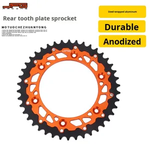 <strong>JFGRACING</strong> Steel Aluminum Motorcycle Sprocket for SXF/MXC/EXC/200/250/450 GWS X2 Chainring Large Tooth Flywheel - Product Image 2