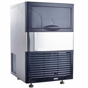 Macchina per il ghiaccio da appoggio portatile con alloggiamento automatico in acciaio inossidabile per la casa - Product Image 5