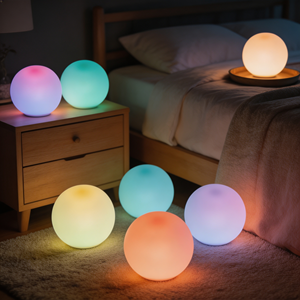 <span class=keywords><strong>Luces</strong></span> LED Esféricas Mini para Exteriores de Navidad al por Mayor, 18 <span class=keywords><strong>Colores</strong></span> Dinámicos, 6 <span class=keywords><strong>Colores</strong></span> Estáticos, 8cm, IP65, Pedidos al por Mayor, Logotipo Personalizado OEM - Product Image 2