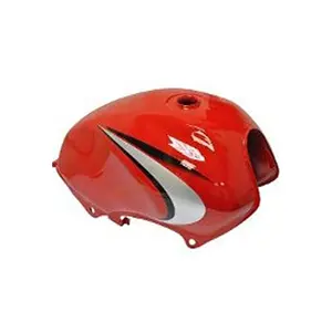 KTD Customize Red High Quality Petrol Gasoline Tank YBR 125 Motorcycle Gas Fuel Tank