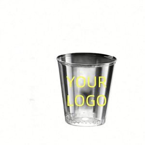 Vasos Desechables de Plástico de 1.5 Oz para Degustación de Whisky, Vino, Comida y Bodas, Transparentes, Promocionales - Product Image 1
