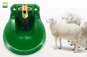 Matériau ABS Vanne en cuivre Abreuvoirs pour animaux Bétail Mouton Cheval Porc Chien Bol d'eau automatique Abreuvoir à eau - Product Image 4