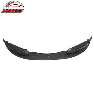 Compatible con BMW E82 2008-2013, Labio de Parachoques Delantero con Estampado de Fibra de Carbono - Product Image 6
