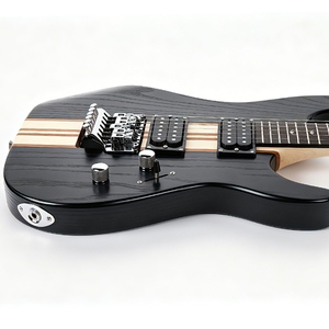 <b>Stringed</b> Instruments Bullfighter D-300 High Grade Two Shake One Piece Matte <b>Black</b> and Matte Colors Guitar - Product Image 3