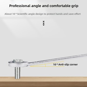 EXPLOIT Dual-Purpose CRV Spanner Set Metric Open-End Box-End Ratchet <strong>Combination</strong> DIY <strong>Wrench</strong> Electronic Electronic <strong>Wrench</strong> - Product Image 4