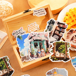 Kawaii mèo và chó dán gói DIY scrapbooking Tạp Chí máy tính xách tay trang trí dễ thương kế hoạch nhãn - Product Image 5