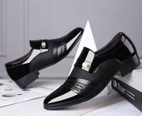 Nouvelles chaussures en cuir pour hommes, chaussures décontractées pour hommes, chaussures habillées pour affaires, grande taille, chaussures polyvalentes pour mariage