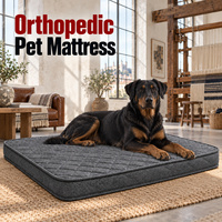 Matelas orthopédique pour chien avec mousse sur mesure et housse ajustée pour les marques et les distributeurs