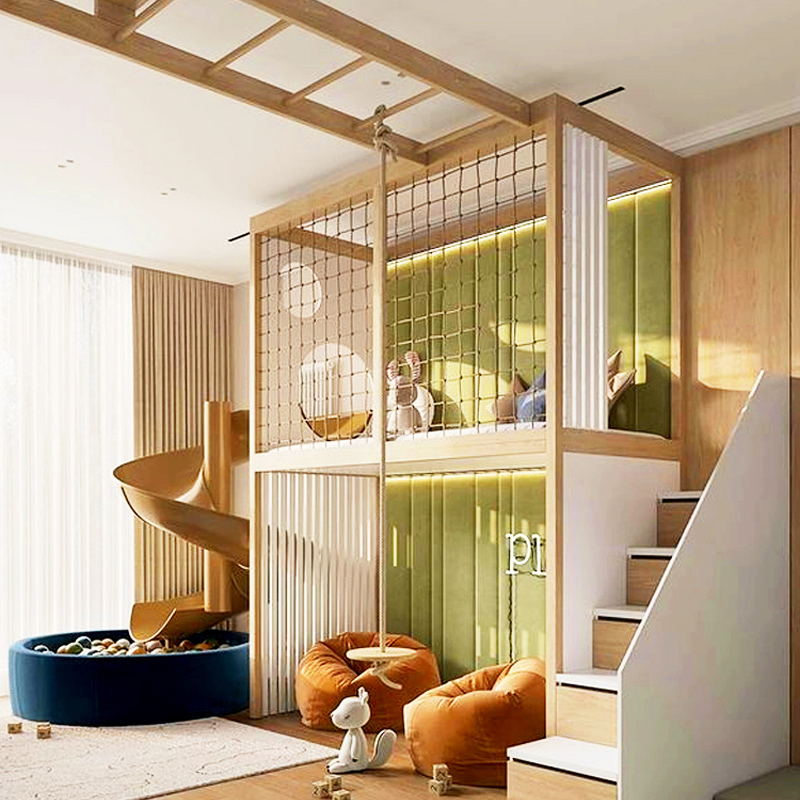 Wooden Double Decker Bed Design Stylish Kids' Furniture
