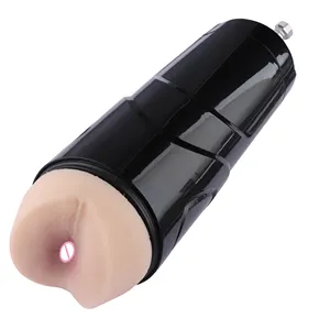 Ricaricabile Sesso Anale Maschile Masturbatore Con Sistema di KlicLok Per Hismith Premium Macchina Del Sesso di Vibrazione Realistico Anale Tazza