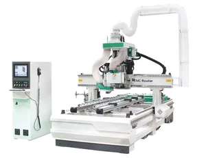 Easy Operation Cnc Router Door Lock And Hinge Hole Drilling Machine